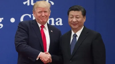 Trump Tiba di Korea