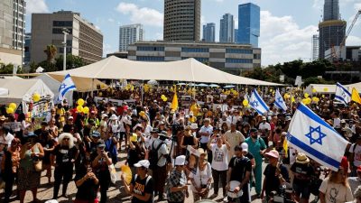Demonstrasi Tel Aviv