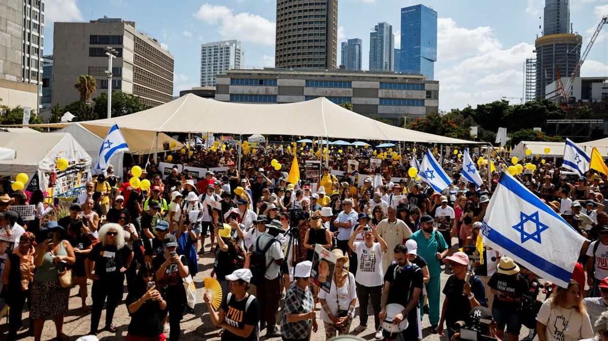 Demonstrasi Tel Aviv