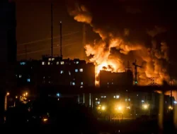 Hujan Rudal Iran dekat Lokasi Nuklir Israel Netanyahu Malam yang Sulit