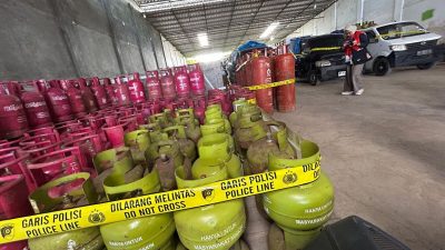 Bareskrim Polri Tangkap Pengoplosan Elpiji Subsidi ke Nonsubsidi di Klaten Kerugian Negara Rp 6 Miliar