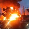 Gudang Elpiji di Kabupaten Cirebon Terbakar Ledakan Buat Panik Warga